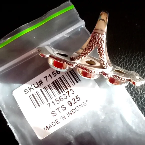 BALI LEGACY LARIMAR 3 STONE RING - Picture 8 of 10